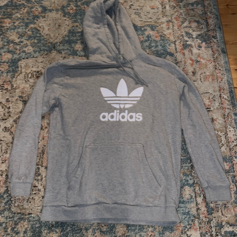 Adidas Grey XL Hoodie Jacket